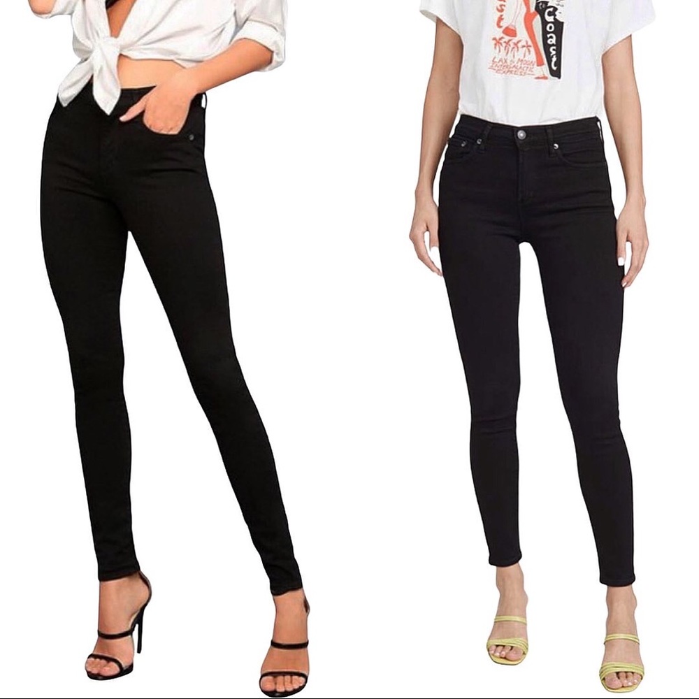 AGOLDE | Filter Free Black Jeans